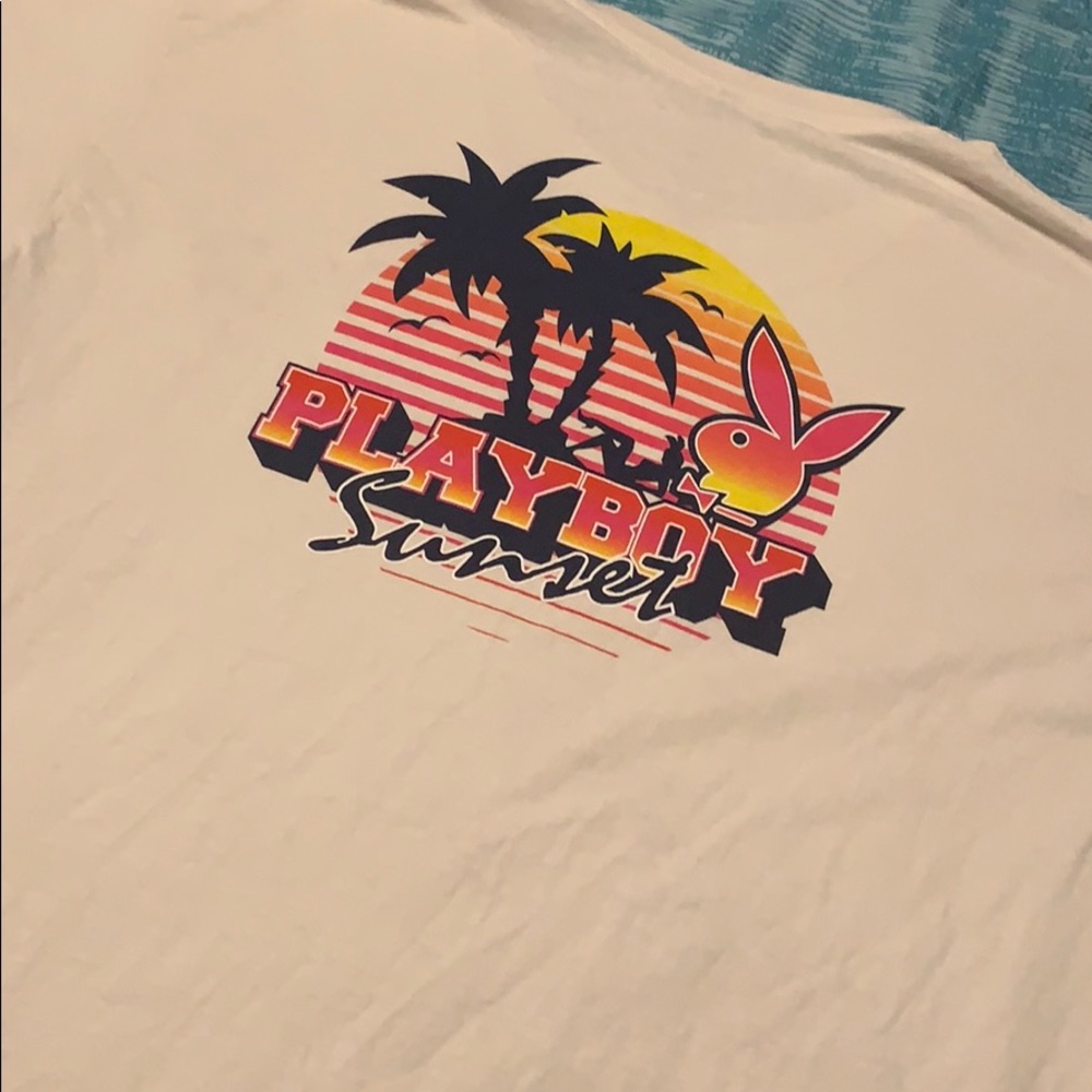 Mens PLAYBOY SUNSET Large Shirt PACSUN